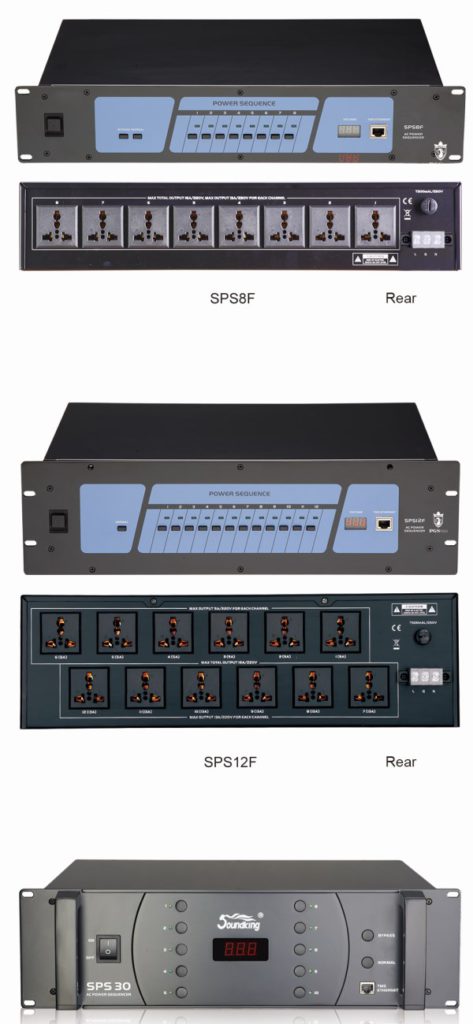 Cinema Power Sequencer — SPS8F/SPS12F/SPS30